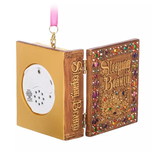 DISNEY Sleeping Beauty Storybook Musical Living Magic Sketchbook Ornament 2023 - Picture 3 of 4